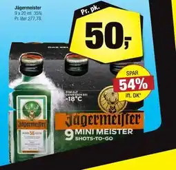 Calle Jägermeister tilbud
