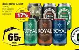 Calle Royal, Odense el. Giraf tilbud