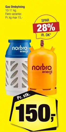 Calle Gas Ombytning tilbud