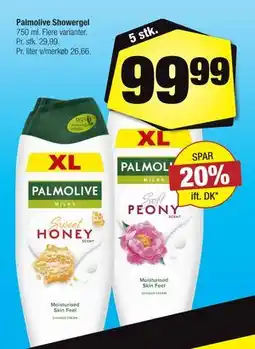 Calle Palmolive Showergel tilbud