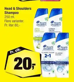 Calle Head & Shoulders Shampoo tilbud
