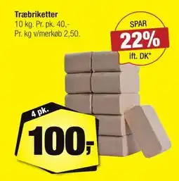 Calle Træbriketter tilbud