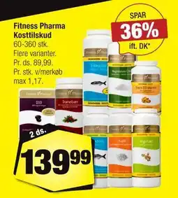 Calle Fitness Pharma Kosttilskud tilbud