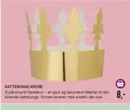 Harald Nyborg Kattekonge krone tilbud