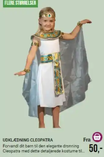 Udklædning cleopatra
