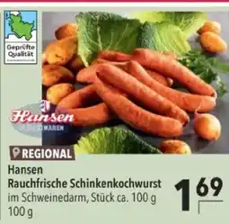 Citti Hansen Rauchfrische Schinkenkochwurst tilbud