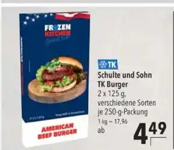 Citti Schulte und Sohn TK Burger tilbud