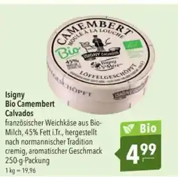 Citti Isigny Bio Camembert Calvados tilbud