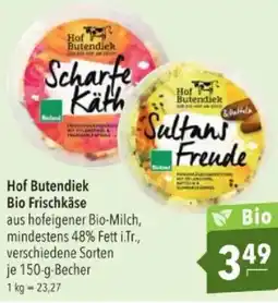 Citti Hof Butendiek Bio Frischkäse tilbud