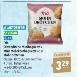 Citti TK fria Schwedische Minibaguettes, Mini Mehrkornbaguette oder Mohnbrötchen tilbud