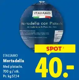 Lidl Mortadella con Pistac tilbud