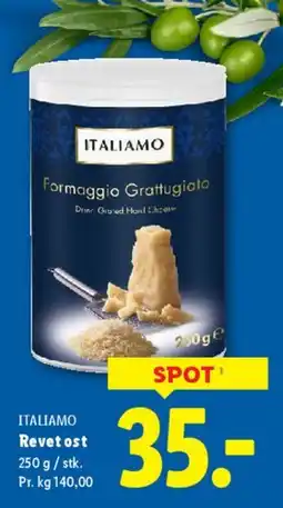 Lidl Revet ost (Formaggio Grattugiato) tilbud