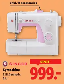 Lidl Symaskine 323L Serenade tilbud
