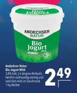 Citti Andechser Natur Bio Jogurt Mild tilbud