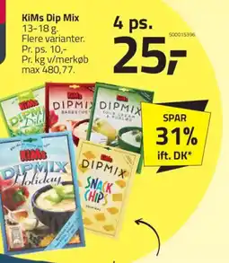 Fleggaard KiMs Dip Mix tilbud