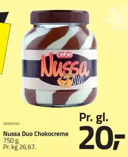 Fleggaard Nussa Duo Chokocreme tilbud