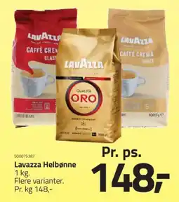 Fleggaard Lavazza Helbønne tilbud