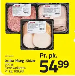 Fleggaard Delika Pålæg i Skiver tilbud