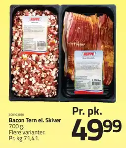 Fleggaard Bacon Tern el. Skiver tilbud