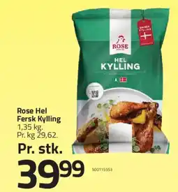 Fleggaard Rose Hel Fersk Kylling tilbud