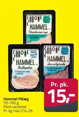 Fleggaard Hammel Pålæg tilbud