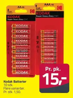 Fleggaard KODAK Batterier tilbud