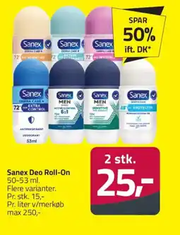 Fleggaard Sanex Deo Roll-On tilbud