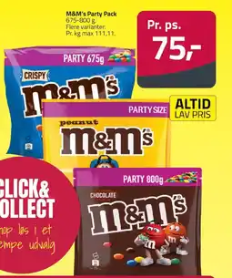 Fleggaard M&M's Party Pack tilbud
