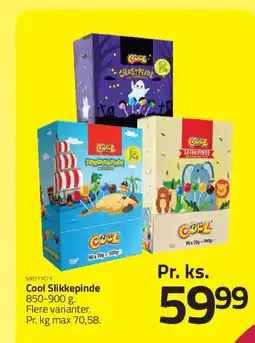 Fleggaard Cool Slikkepinde tilbud