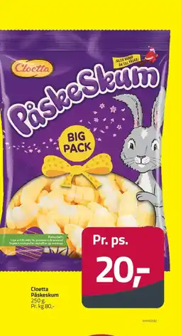 Fleggaard Cloetta Påskeskum tilbud