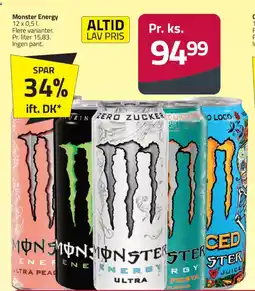 Fleggaard Monster Energy tilbud