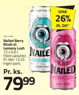 Fleggaard Nailed Berry Blush el. Lemony Lush tilbud