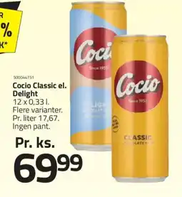 Fleggaard Cocio Classic el. Delight tilbud