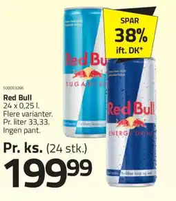 Fleggaard Red Bull tilbud