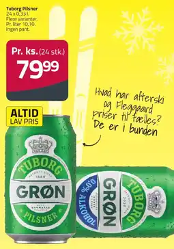 Fleggaard Tuborg Pilsner tilbud