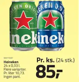 Fleggaard Heineken tilbud