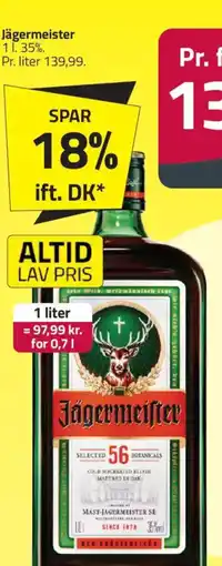 Fleggaard Jägermeister tilbud