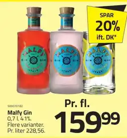 Fleggaard Malfy Gin tilbud