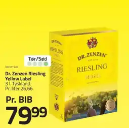 Fleggaard Dr. Zenzen Riesling Yellow Label tilbud