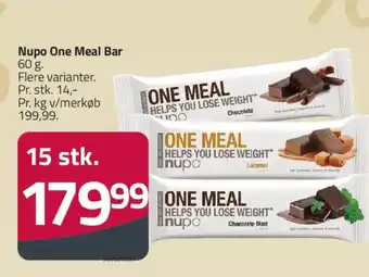Fleggaard Nupo One Meal Bar tilbud