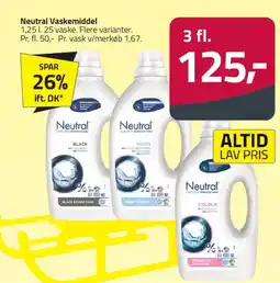 Fleggaard Neutral Vaskemiddel tilbud