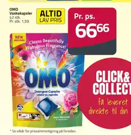 Fleggaard OMO Vaskekapsler tilbud