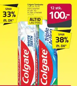 Fleggaard Colgate Tandpasta tilbud
