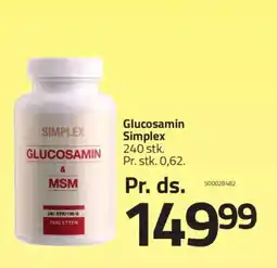 Fleggaard Glucosamin Simplex tilbud