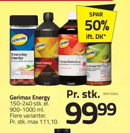 Fleggaard Gerimax Energy tilbud