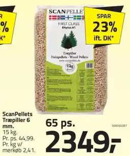 Fleggaard ScanPellets Træpiller 6 mm tilbud