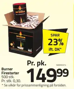Fleggaard Burner Firestarter tilbud