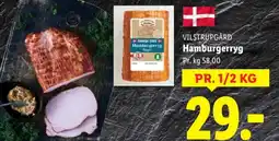 Lidl VILSTRUPGÅRD Hamburgerryg tilbud