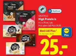 Lidl GELATELLI High Protein is tilbud