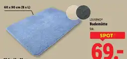 Lidl LIVARNOⓇ Bademåtte tilbud